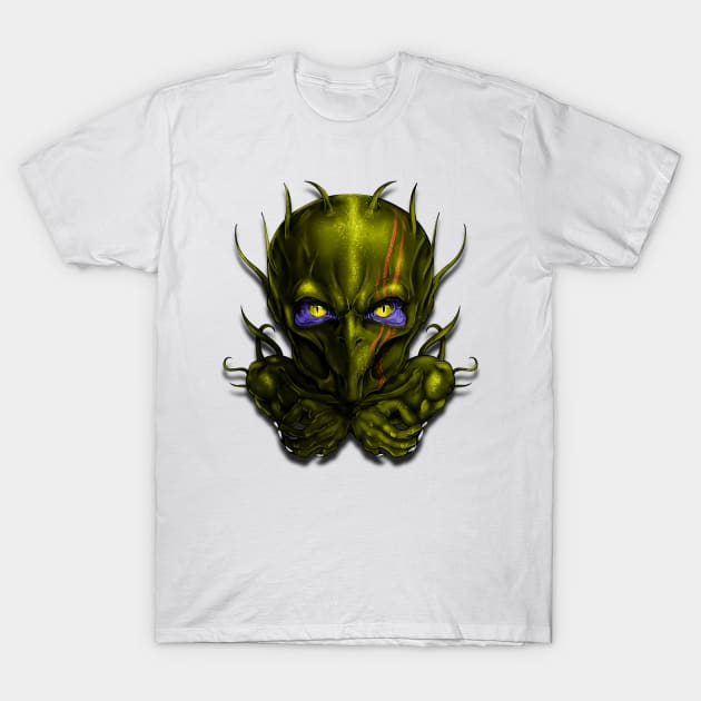 strange alien T-Shirt by AndreyG